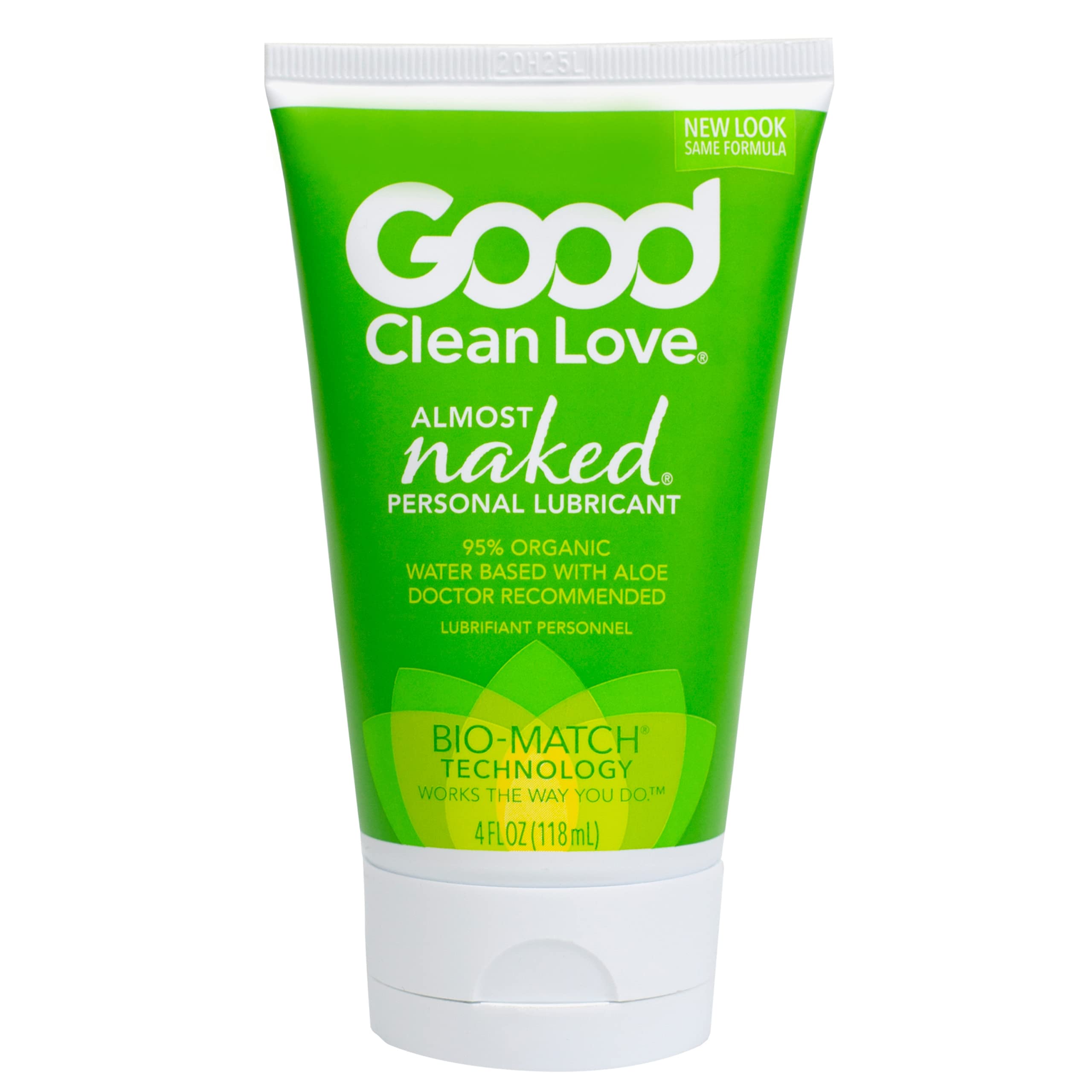 a green bottle of good clean love lubricant